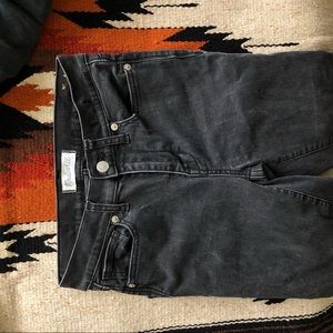 9” rise regular length made well jeans